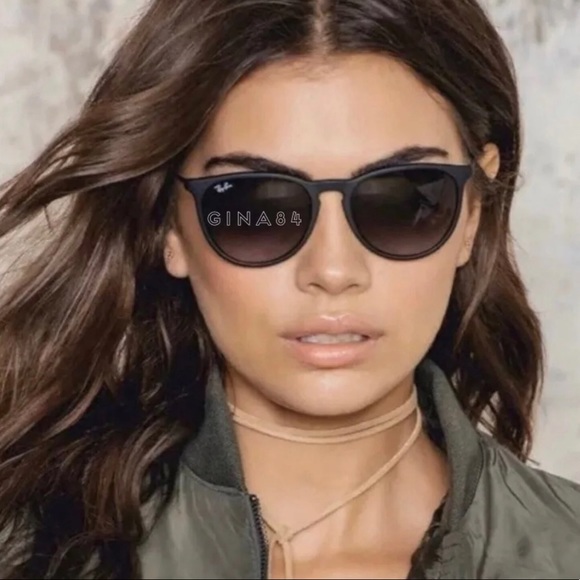 Ray Ban polarized Erika Matte Black RB4171